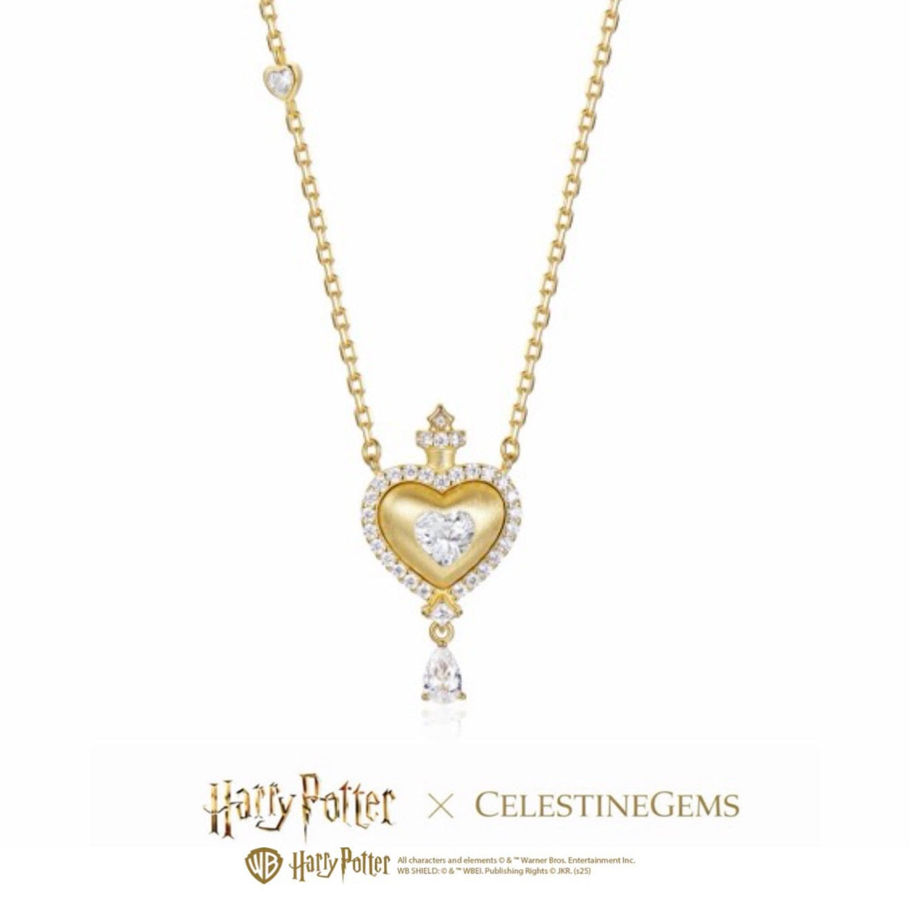 Harry Potter Heart Charm